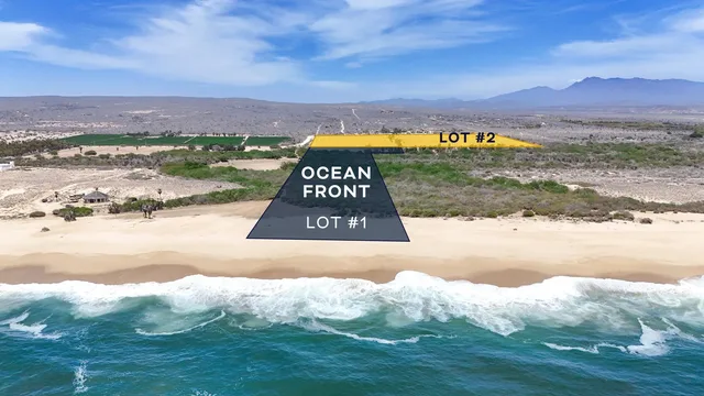 Las Playitas Oceanfront property on the Pacific coast