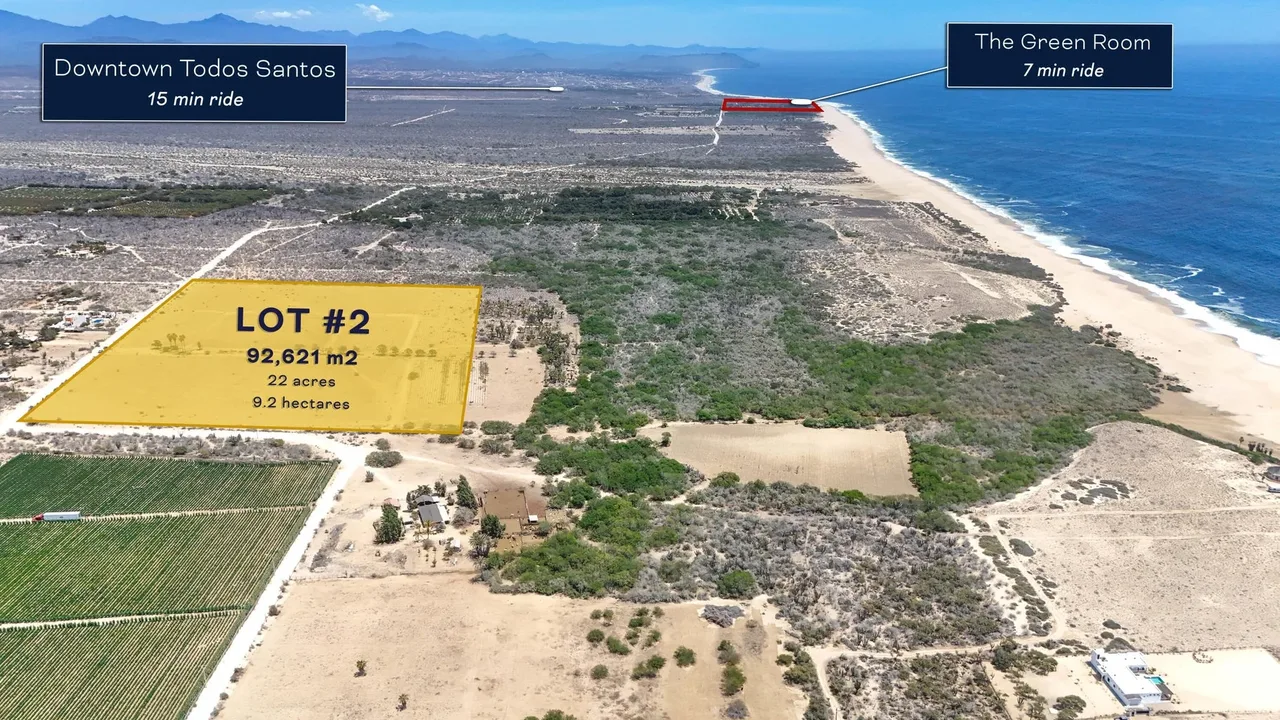 Ocean Front - Todos Santos-19C at Las Playitas Land in Las Playitas