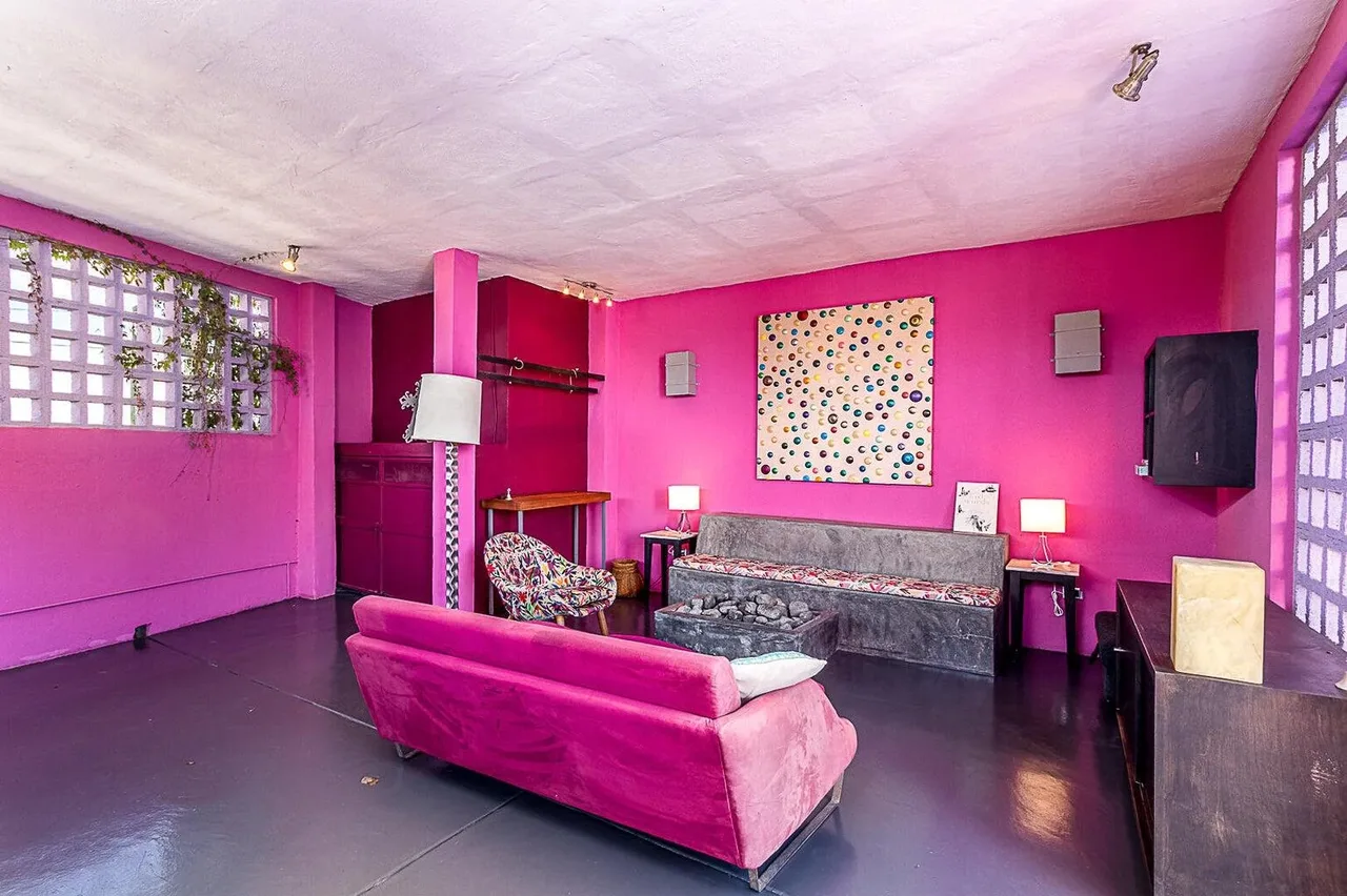 Community Living Area at The Hotelito/Casa Quinta in Todos Santos