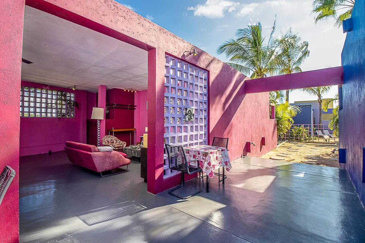 Community Living Area at The Hotelito/Casa Quinta in Todos Santos