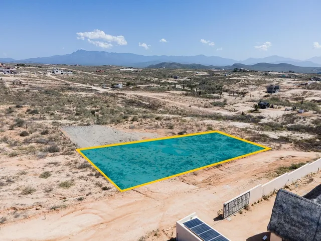 View to East at Lote Battistoni in Todos Santos