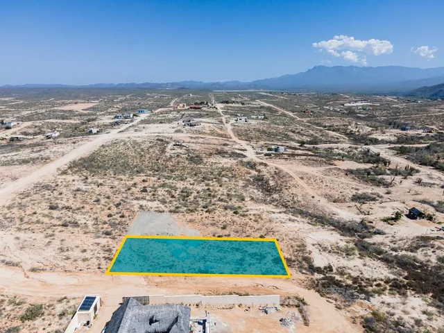 Aerial View at Lote Battistoni in Todos Santos