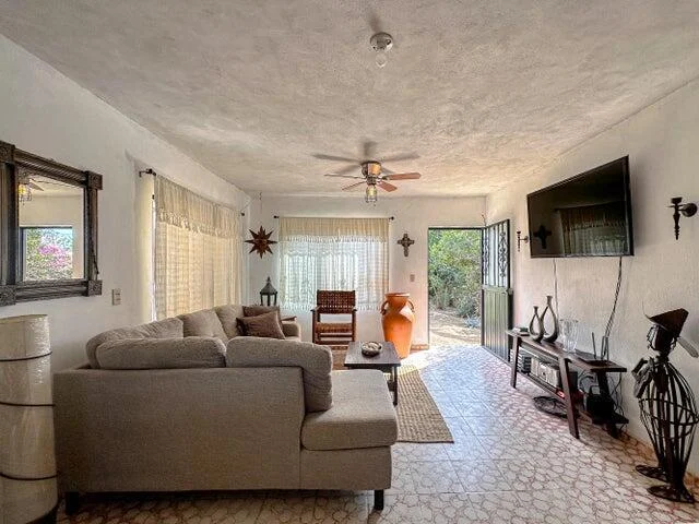 Living Area at Casa Hermosa Amanecer in Todos Santos