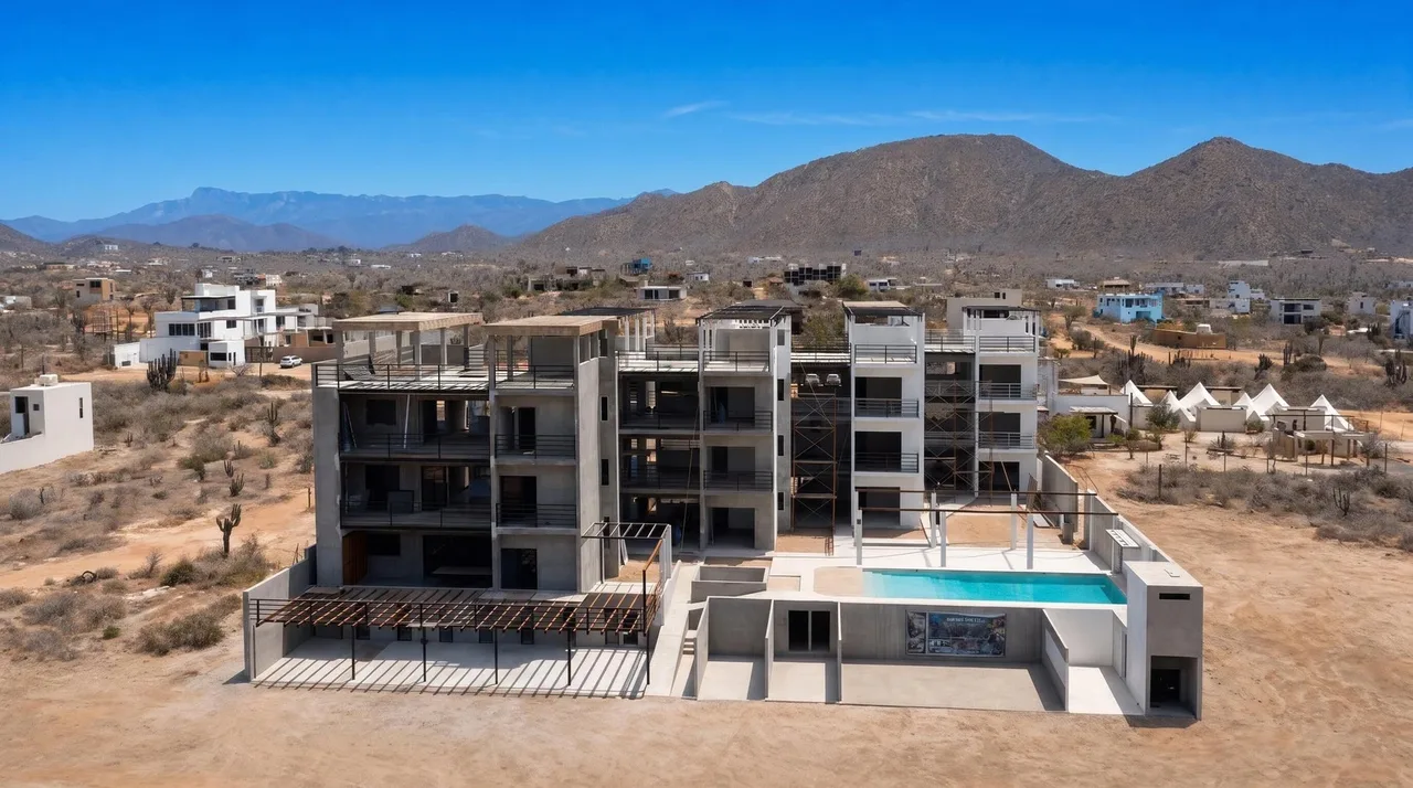 Ciudad Cerritos - Aerial Exterior & Moun at Ciudad Cerritos in Cerritos; development context, not unit-specific