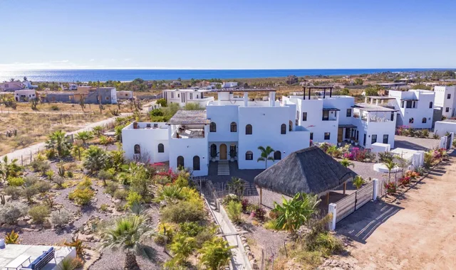 Front View at Casa Clara, Las Tunas in Todos Santos
