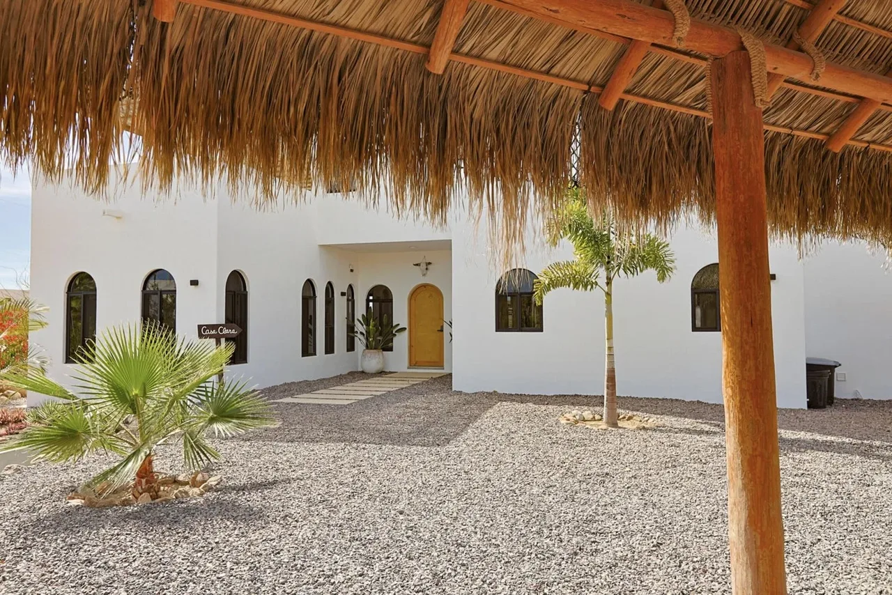 Entrance at Casa Clara, Las Tunas in Todos Santos
